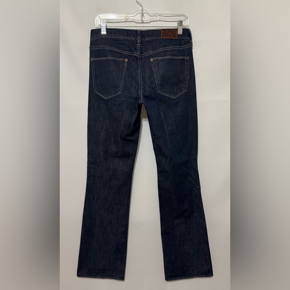 Madewell Bootlegger Jeans Dark Wash Blue Denim Bootcut Women’s 29x31.5 - Picture 15 of 15